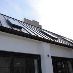 Aluminium commercial - Snap lock seam panel