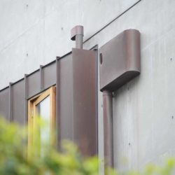 Copper rainwater system