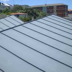 Zinc residential - double lock standing seam
